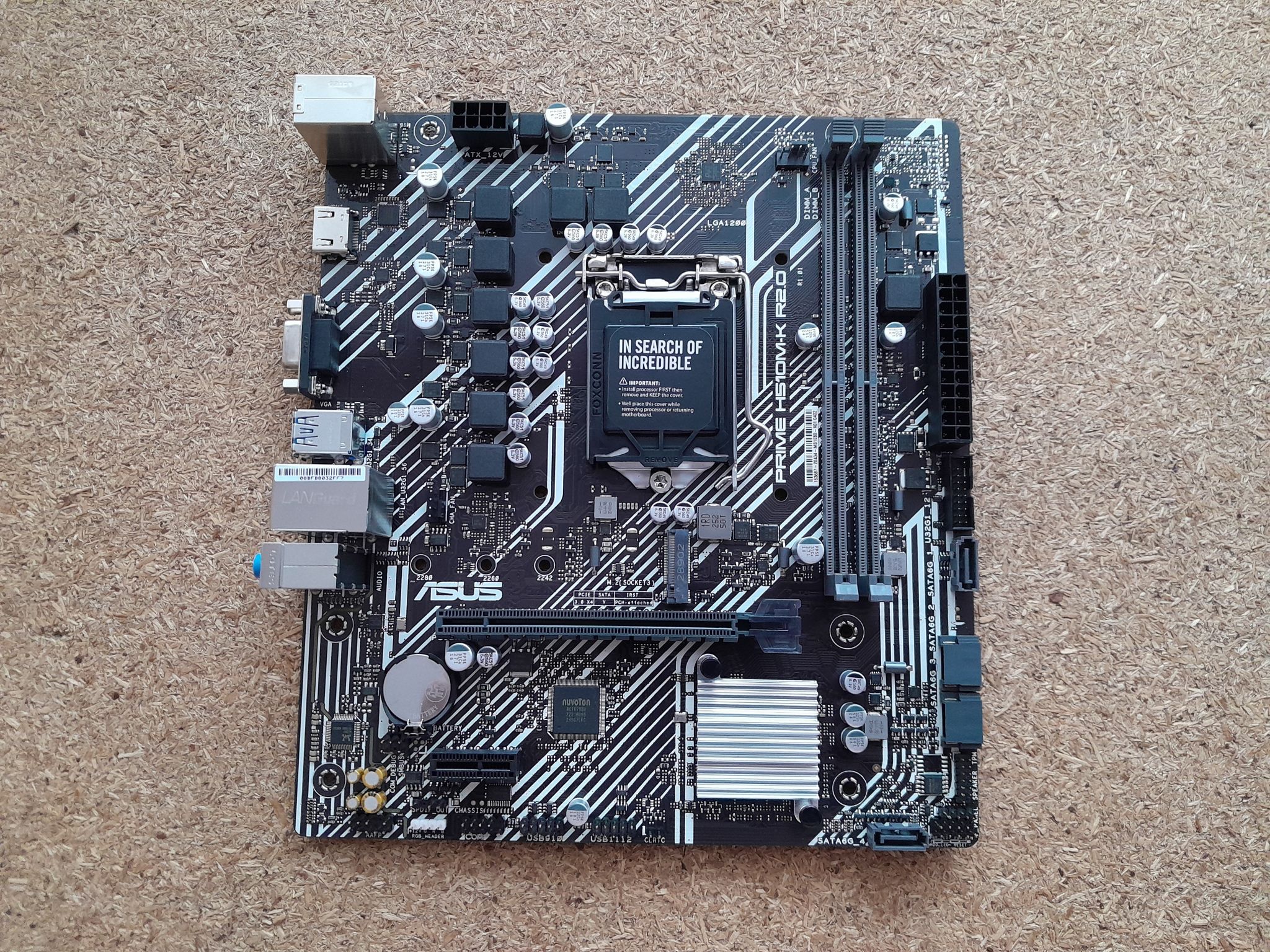 ASUS PRIME H510M-K (RTL) LGA1200 <H510> PCI-E Dsub+HDMI GbLAN SATA MicroATX 2DDR4