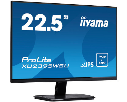 Монитор Iiyama 23" ProLite XU2395WSU-B1 черный IPS LED 4ms 16:9 DVI HDMI M/M матовая 5000000:1 250cd 178гр/178гр 1920x1200 D-Sub DisplayPort FHD USB 4кг