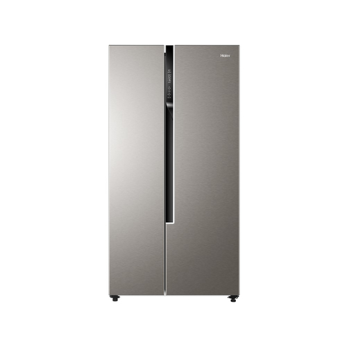 Холодильник Haier HRF-535DM7RU серебристый двухкамерный 337/167л морозилка сбоку, No Frost, Side by Side