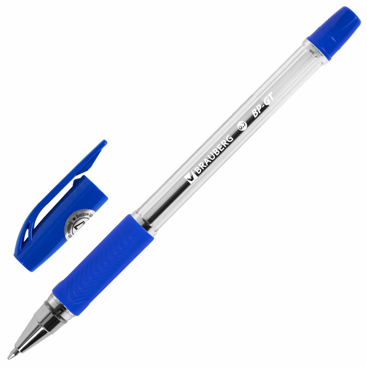 Набор шариковых ручек Brauberg BP-GT (0.35мм, синие, евронаконечник) 12шт. (144005), 144 уп.
