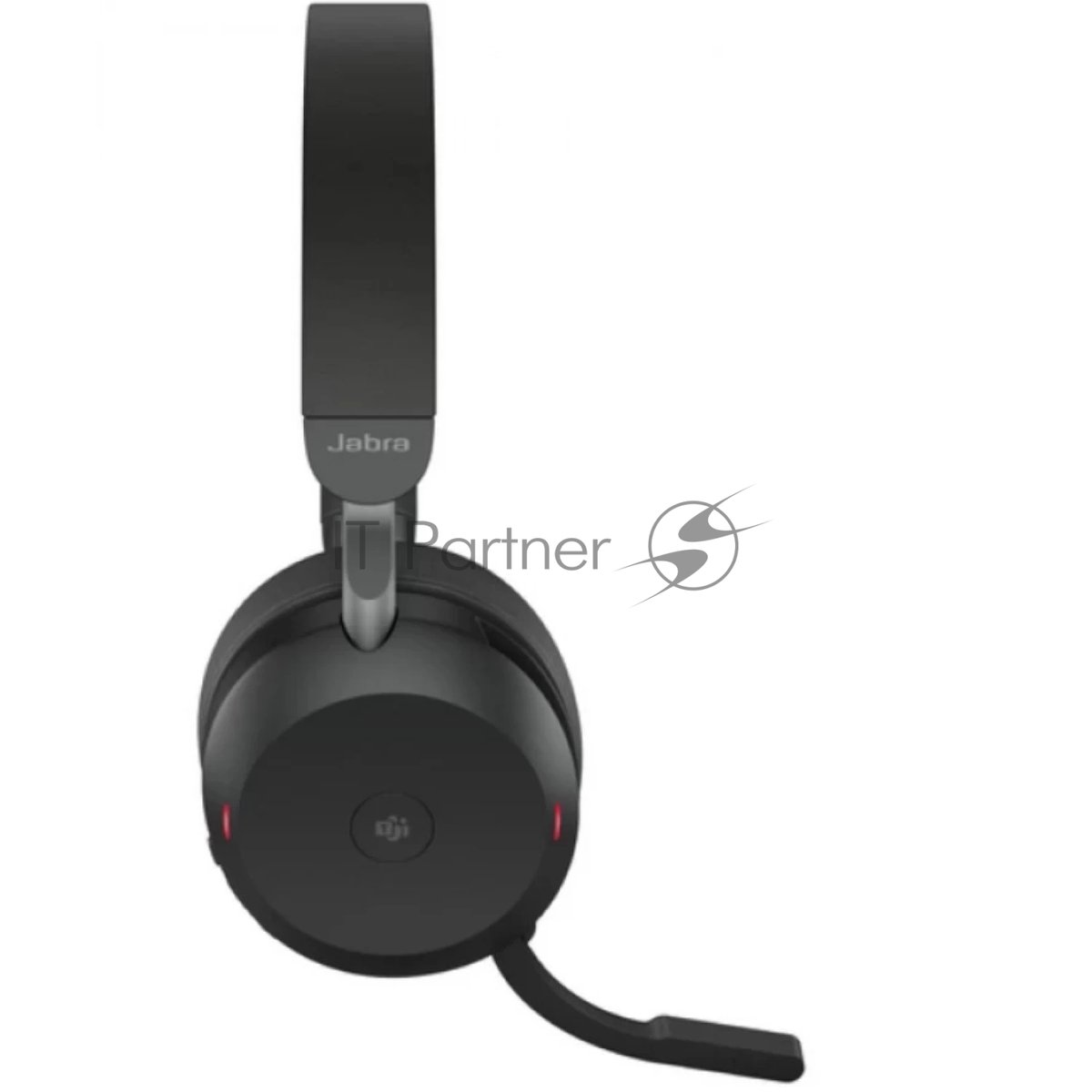 Гарнитура беспроводная Jabra Evolve 2 75, Link380a MS Stereo Stand черный