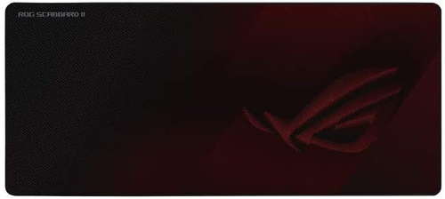 ASUS ROG Scabbard II Игровой коврик для мыши (900 x 400 x 3 mm, резина, тканый  материал, cиликон, 90MP0210-BPUA00)