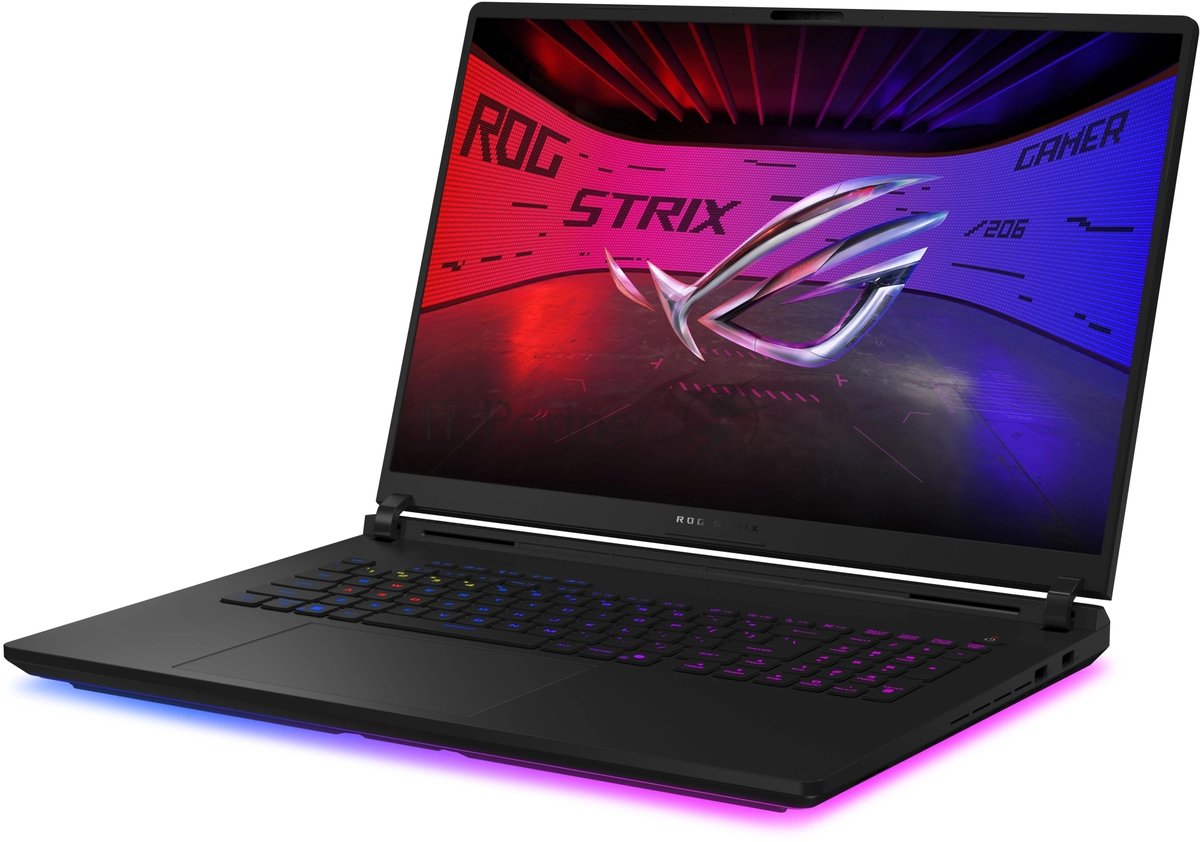 Ноутбук Asus ROG Strix Scar 18 G835LWG-SA280/18"/IPS/Intel Core Ultra 9 290HX Plus/32Gb/1Tb SSD/NVIDIA GeForce RTX5080 16Gb/без ОС/черный/3.7kg