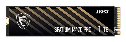 MICROSTAR Твердотельный накопитель  M.2 2280 1TB SPATIUM M470 PRO Client SSD S78-440L0J0-P83, PCIe Gen4x4 with NVMe