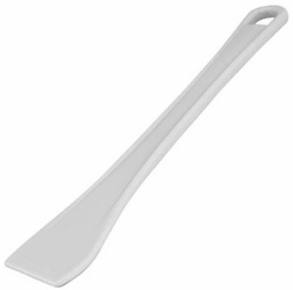 Лопатка кухонная PADERNO 12908-30 пластик, L=30/10, B=4см, белый