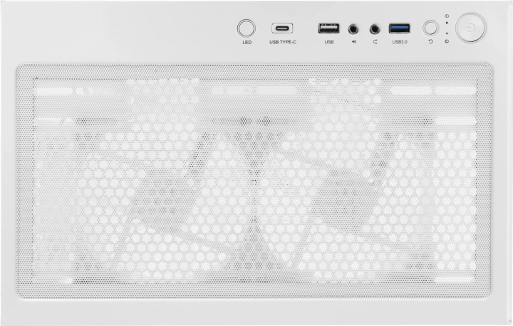 Корпус Formula Crystal Z1 PLUS белый без БП ATX 2x120mm 2xUSB2.0 1xUSB3.0 audio  bott  PSU