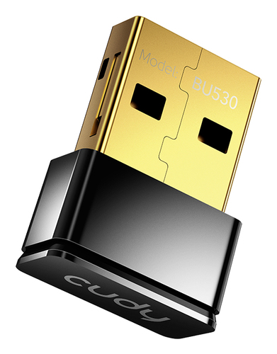Адаптер беспроводной связи CUDY  BU530  Bluetooth 5.3 Nano USB Adapter, Nano Size, USB 2.0, Windows 11/10/8.1/7