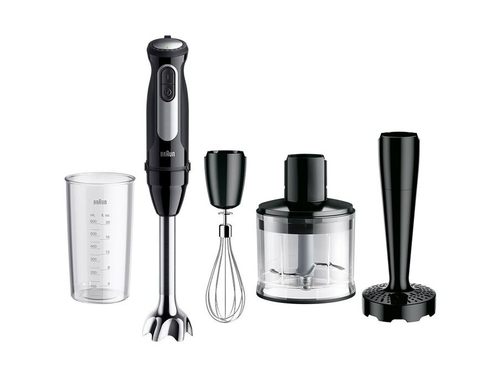 Блендер погружной Braun MultiQuick 5 MQ55307MBK  1000Вт  черный