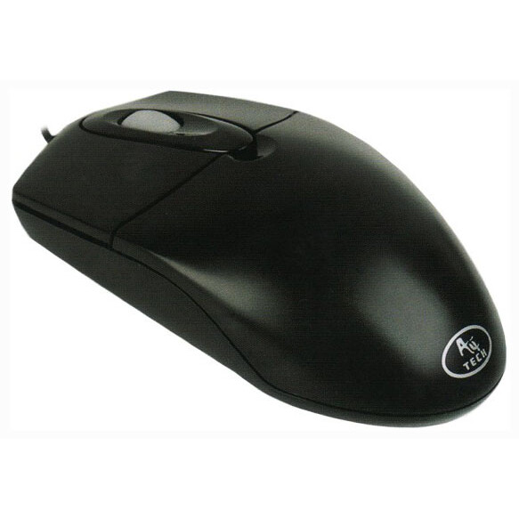 A4-Tech <OP-720-Black(1)> Optical Mouse (RTL) USB 3btn+Roll
