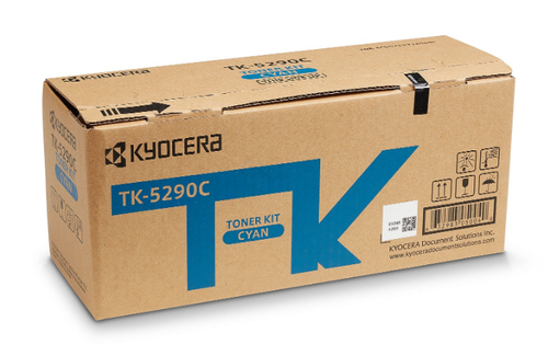 Тонер-картридж Kyocera TK-5290C, для Kyocera P7240cdn, голубой, 13000 стр.