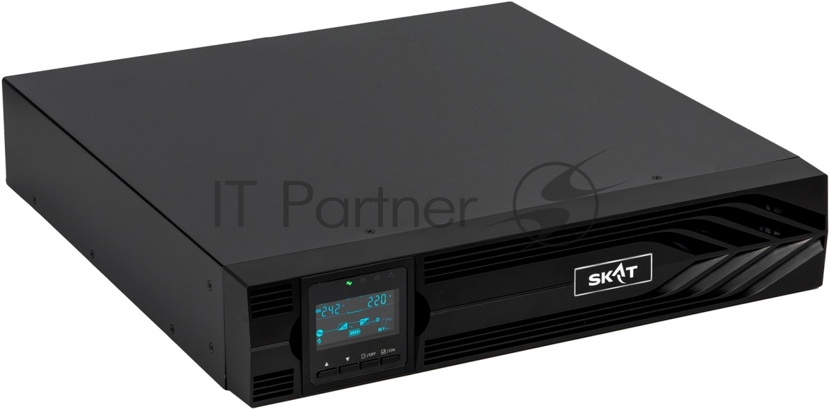 Источник бесперебойного питания Бастион SKAT-UPS 2000-RACK-ON-4X9-E P3 / 2000 ВА / 2000 Вт / 8 x IEC 320 C13