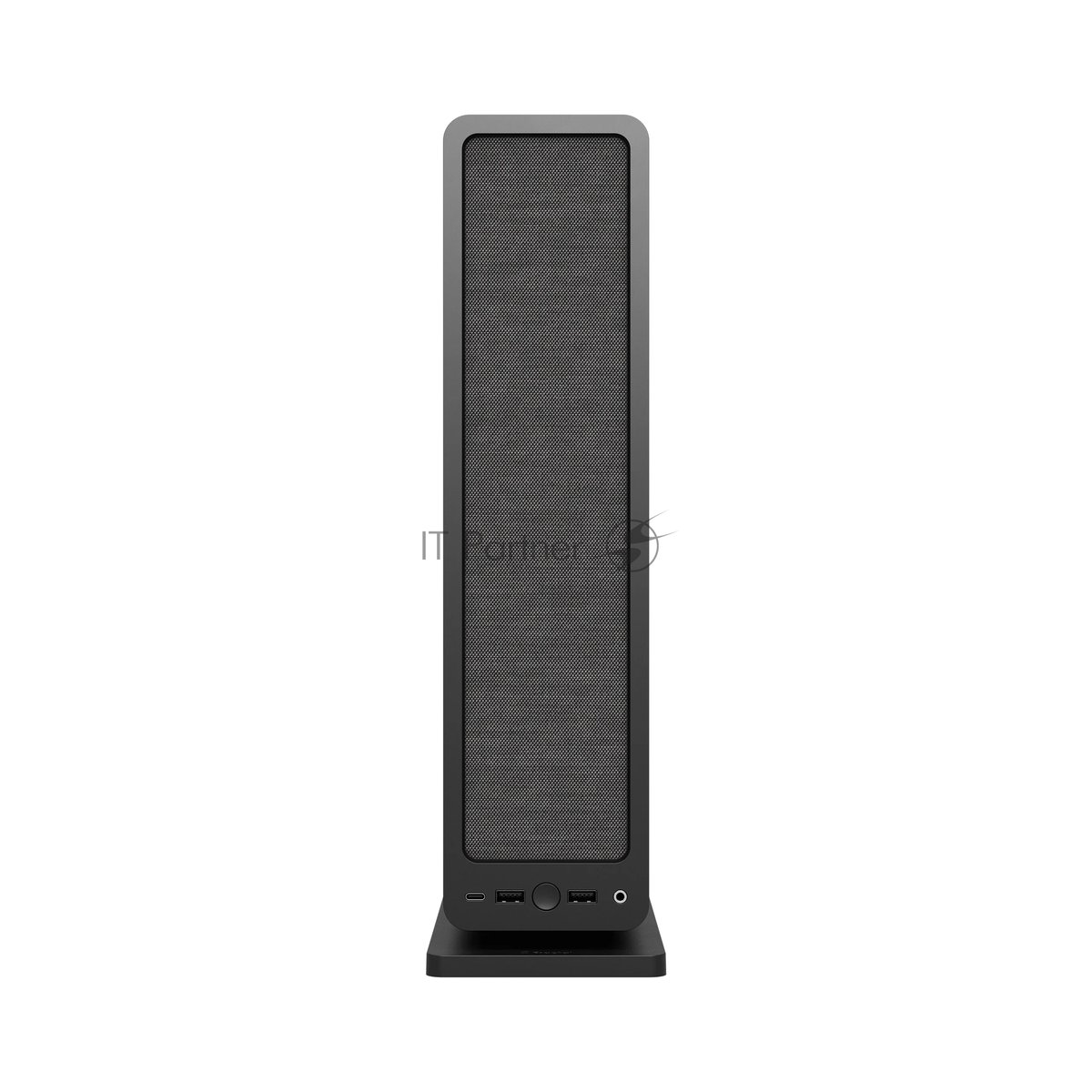 Корпус без блока питания Fractal Design Ridge, 2x140mm, 2xUSB-A 3.2 + 1xUSB 3.2 Type-C, SFX PSU Support, mITX Black