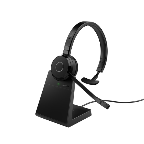 6693-833-399 Jabra Беспроводная гарнитура Jabra Evolve 65 TE, Link 390a MS Mono  Stand (PN: 6693-833-399)