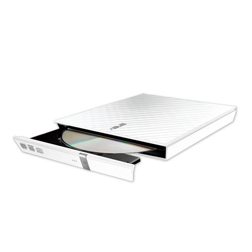 Оптический привод ASUS DVD-RW SDRW-08D2S-U LITE/WHT/G/AS белый USB внешний RTL [SDRW-08D2S-U LITE/WHT/G/AS]