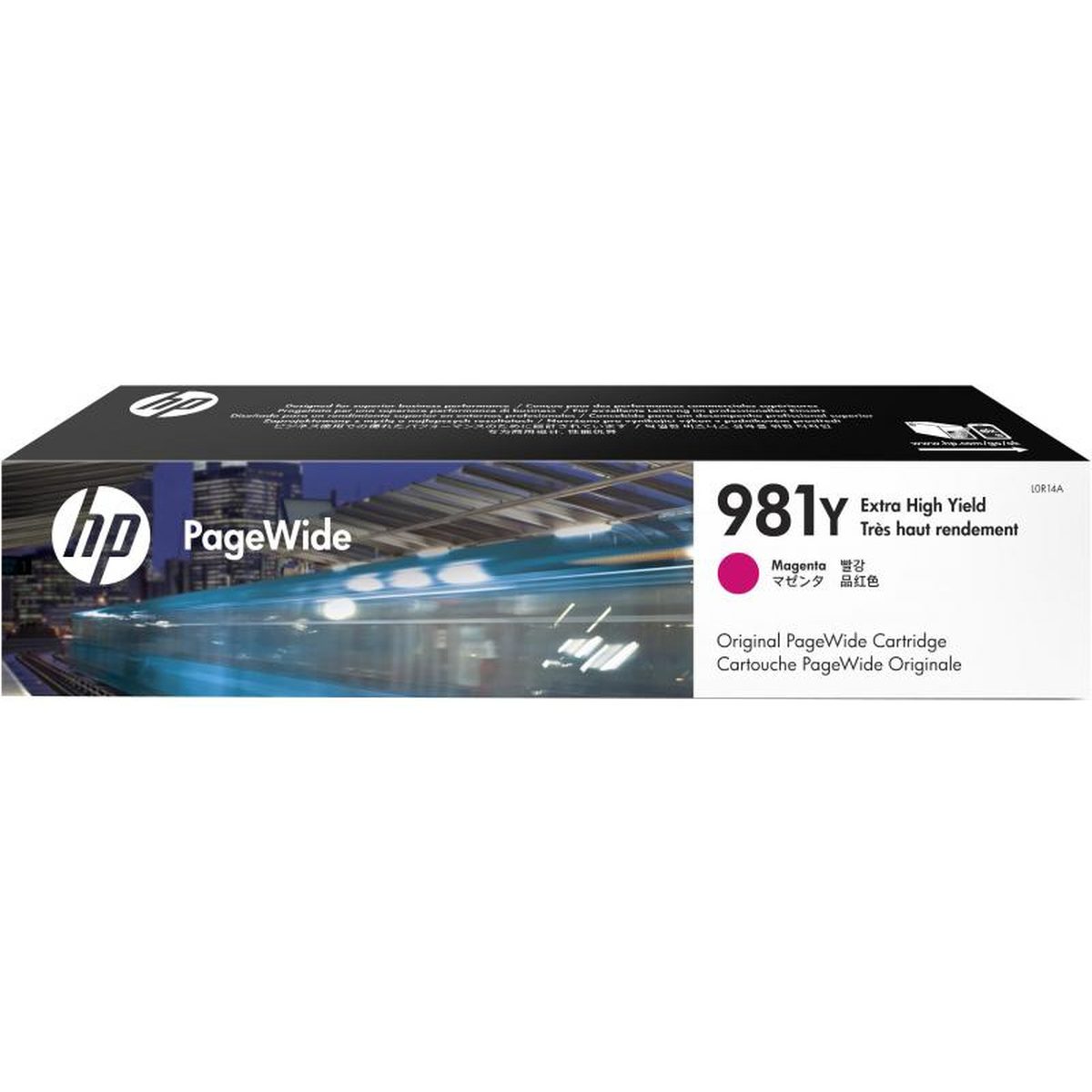 Картридж HP 981Y Magenta для PageWide Enterprise Color MFP 556dn/556xh/586dn/586f/586z (16000 стр) ( L0R14A )