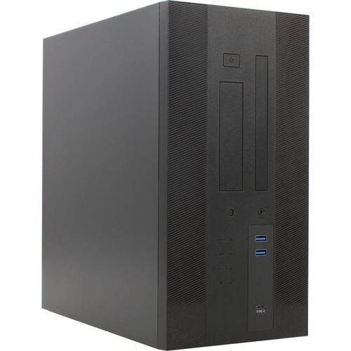 Компьютерный корпус POWERMAN EK303BK PM-450SFX U3.0*2+TypeC+combo Audio POWERMAN 6154288