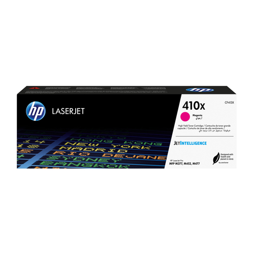 CF413X - 1/3 CF252XM Kартридж HP 410X для LaserJetProM477fdn, M477fnw, M452dn пурпурный (5 000 стр.), CF413X - 1/3 CF252XM