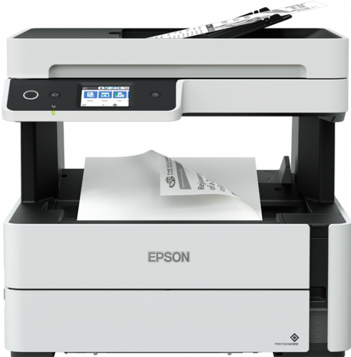 Epson EcoTank ET-M3170 (C11CG92405) {A4, 1200x2400 dpi, 39 стр/мин (ч/б А4), 20 изобр./мин (ч/б А4), Wi-Fi, Ethernet (RJ-45), USB}