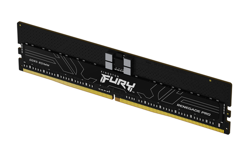Модуль памяти Kingston 16GB DDR5 6800 FURY Renegade Pro RDIMM Black XMP ECC Registered DIMM (Single Module) 1RX8 34-44-44 1.4V 288-pin 16Gbit