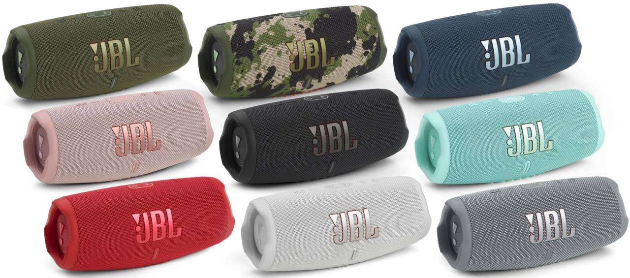 JBL Колонка порт. Charge 5 розовый 40W 2.0 BT 15м 7500mAh