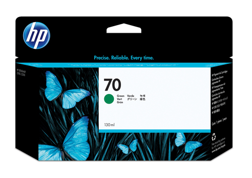 Картридж Cartridge HP 70 зеленый для DJ Z3100/Z3200