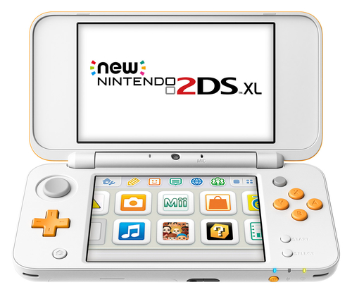 45496504564  Nintendo 2DS XL  White + Orange