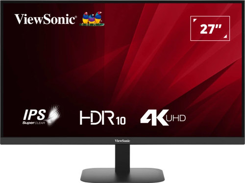 Монитор ViewSonic 27" VA2708-4K-HD черный IPS LED 16:9 HDMI матовая 250cd 178гр/178гр 3840x2160 60Hz DP 4K 4.1кг