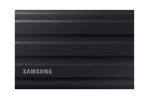 Внешние HDD и SSD/ Samsung External SSD T7 Shield, 1TB, Type C-to-C/A, USB 3.2 Gen2, R/W 1050/1000MB/s, IP65, 88x59x13mm, 98g, Black (12 мес.)