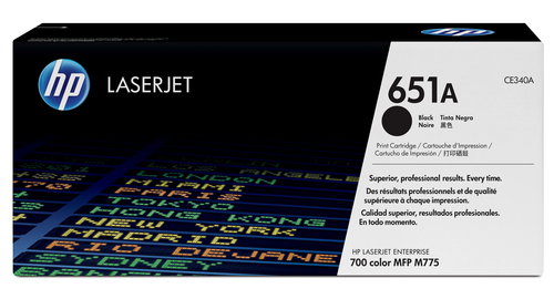 (Спец.цена) Оригинальные лазерный картридж HP 651A (CE340A) (13500 стр, Чёрный) для HP LaserJet Enterprise 700 color MFP M775dn | M775f | M775z | M775z Plus