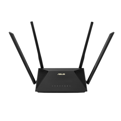 RT-AX53U - Сетевой маршрутизатор со встроенной беспроводной точкой доступа, ASUS, RT-AX53U, 2.4G Hz/5 GHz, 802.11a/b/g/n/ac/ax, AX1800, 1 порт 10/100/1000M WAN, 3 порта 10/100/1000M LAN, 1 x USB