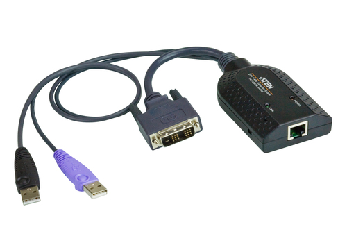 Модуль удлинителя, DVI+KBD+MOUSE USB 2.0+AUDIO, для подкл./ DVI USB virtual media KVM adapter cable