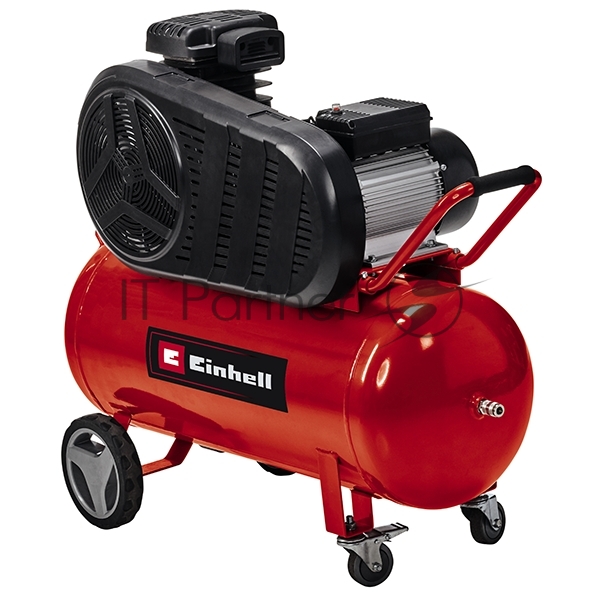 EINHELL Компрессор поршневой TE-AC 400/90/10 масляный 230л/мин 90л 3000Вт красный