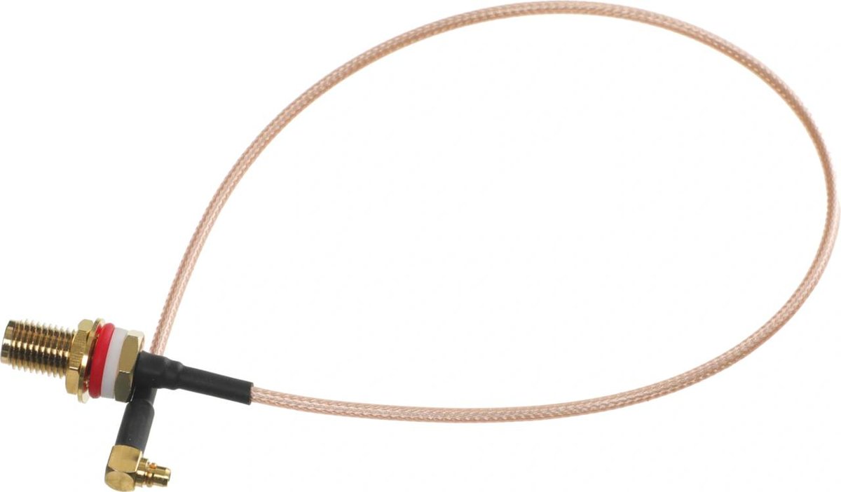 MikroTik Кабель ACMMCXRPSMA 0.26м белый MMCX