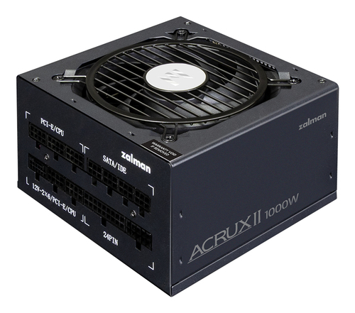 блок питания Zalman ZM1000-ARX2, 1000W, ATX12V v3.1, APFC, 12cm Fan, 80+ Platinum Gen5.1, Full Modular, Retail