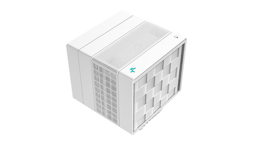 R-ASN4-WHNNMT-G - Кулер для процессора, Deepcool, ASSASSIN IV WH R-ASN4-WHNNMT-G, Intel 20хх/1851/1700/1200/15хх и AMD AM5/AM4, 280W, 1*140мм/1*120мм, 500-1350±10% об/м, 79,1 CFM, 29,3 дБА, 4pin, Габариты 144х147х164мм, Белый