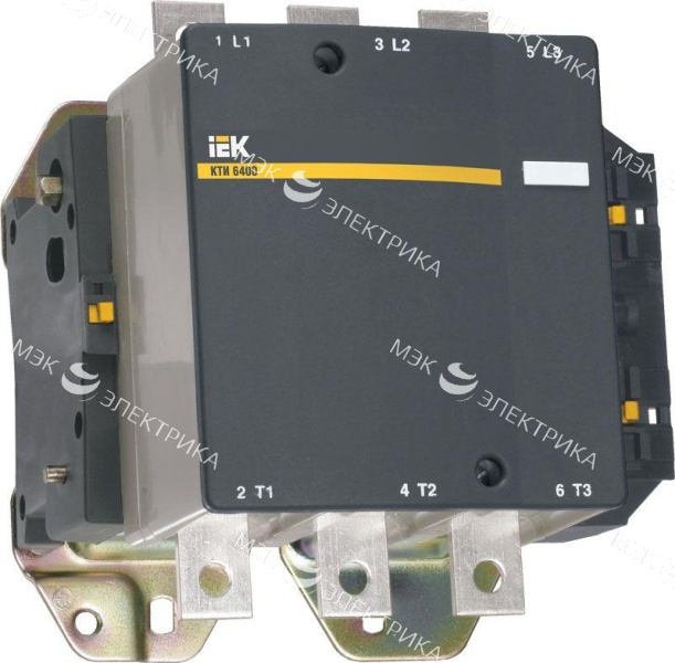 Контактор КТИ-6500 500А 400В/АС3 IEK KKT60-500-400-10