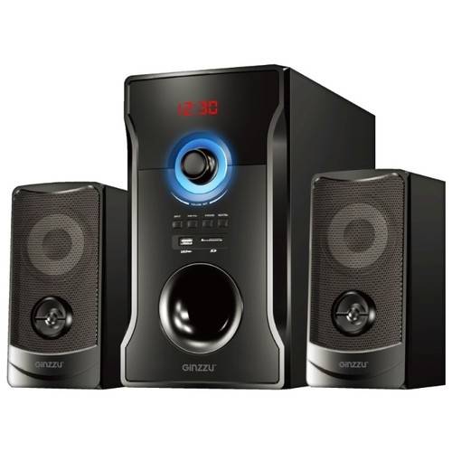 Колонки Ginzzu GM-426, 2x15 Вт + сабвуфер 30 Вт, Bluetooth, USB
