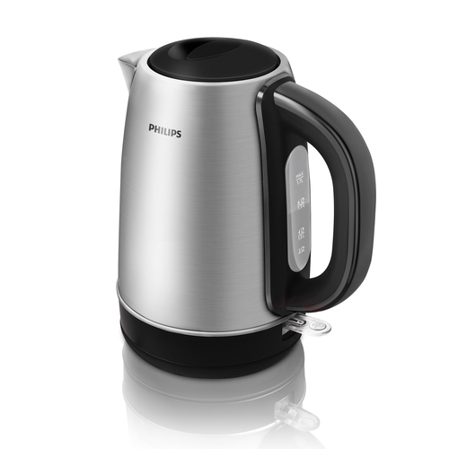 Philips <HD9320> Электрочайник  (1.7л,  1850-2200  Вт, стальной)