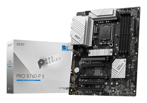 Материнская плата MSI PRO B760-P II, LGA 1700, Intel B760, ATX, Ret