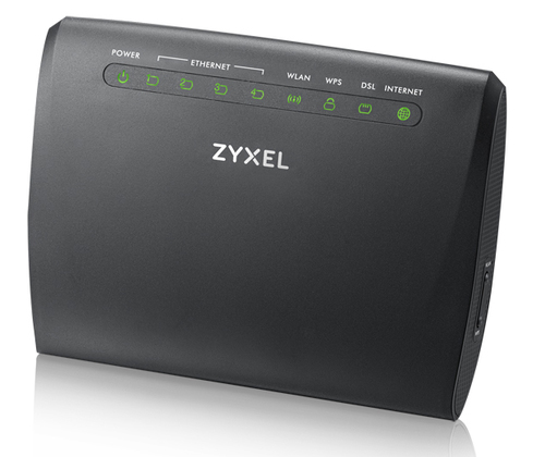 Zyxel AMG1302-T11C-EU01V1F Беспроводной маршрутизатор ADSL2+ Zyxel AMG1302-T11C, Annex A, 2xWAN (RJ-45 и RJ-11), 802.11n