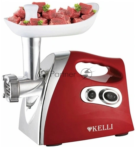Мясорубка Kelli KL-5004, 2600 Вт, 3.6 кг/мин, реверс