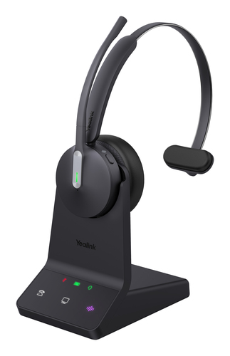 Гарнитура YEALINK WH64 Mono UC Моно, Беспроводная, HD звук, 160м DECT, Bluetooth, Шумоподав,, шт