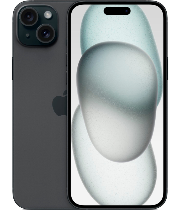 Смартфон Apple iPhone 15 Plus 128 ГБ, Dual: nano SIM   eSIM, черный