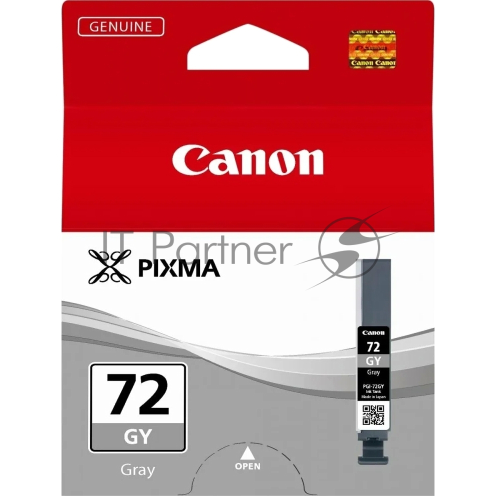 Картридж струйный PGI-72GY (6409B001), для Canon PRO-10 серый, 165стр.