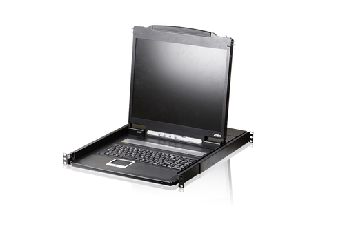 KVM-консоль ATEN - CL1000N, 1PC, 19", SPHD-15 (Female) - 1 ports, CL1000N-ATA-RG