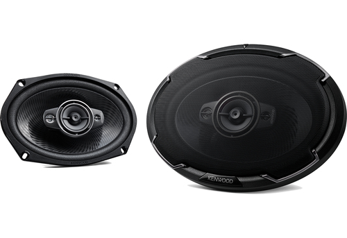 Колонки автомобильные Kenwood KFC-PS6986 600Вт 88дБ 4Ом 15x23см  (6x9дюйм)  (ком.:2кол.)  коаксиальные четырехполосные