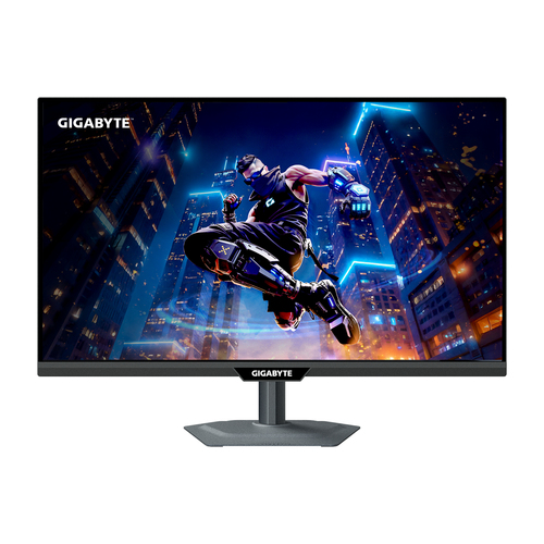 M27Q3 EK - Монитор, Gigabyte, M27Q3, 27", 2560x1440, IPS, 300 Гц/OC 320 Гц, 16:9, 400 кд/м2, 1000:1, 1 мс, 16.7 млн., 178/178, HDMI*2, DP*1, USB 3.0*2, USB-C*1, Аудиопорт*1, VESA 100*100 мм, Регулировка наклона, кабели HDMI/DP/USB в комплекте, Чёрный