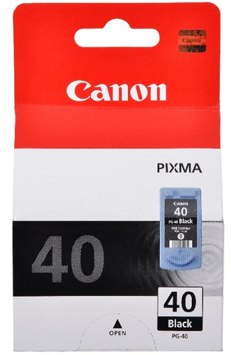 Картридж PG-40 (16ml) черный PIXMA iP1300/1600/iP1700/1800/ iP1900/iP2200/iP2500/iP2600/MX300/310