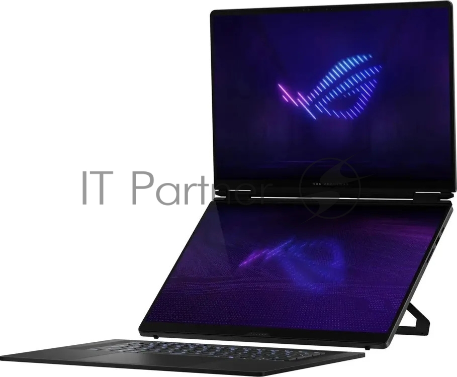 Ноутбук ASUS ROG Zephyrus Duo 16 GX651AX-SR144W/16"/OLED/Intel Core Ultra 9 386H/32Gb/1Tb/SSD/NVIDIA GeForce RTX 5090 24Gb/Windows 11 Home/серый/2.82kg