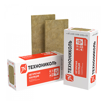 Минвата ТехноНИКОЛЬ Техновент Н 1200х600х100 мм, 6 шт (4,32 м2, 0,216 м3) в упаковке